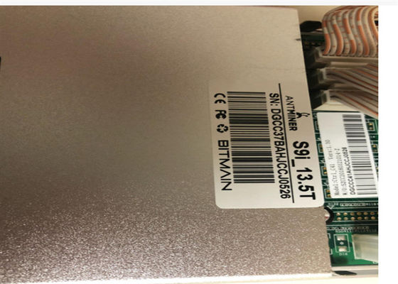 Bitmain Antمعدن کار S9i 13.5 TH/S آسیایی Bitسکه معدن کار 1405W استفاده شده است