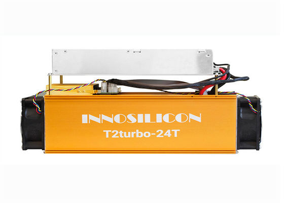 مورد استفاده Innosilicon T2T Bitسکه معدن کار دستگاه High هشrate 24TH/S 1980W