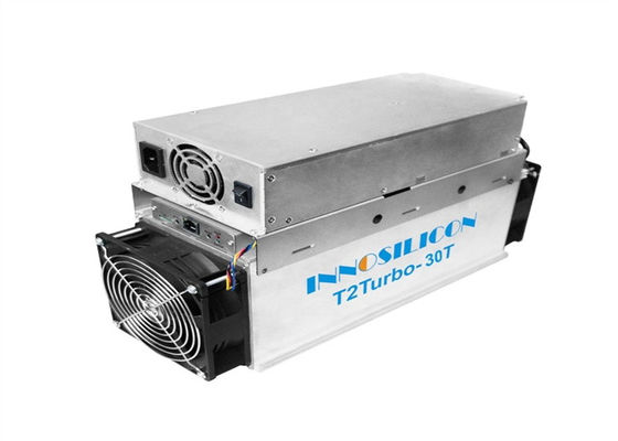 2200W Innosilicon T2T 30TH/S معدن کار از ماشین استخراج Bitسکه آسیایی استفاده می کند