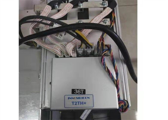 اترنت از ماشین استخراج بیت کوین آسیایی، Innosilicon T2T 36TH/S معدن کار 3440W استفاده کرد