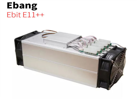 44TH/S 1980W ماشین دست دوم Crypto BTC Mining Ebit E11 ++ SHA256d