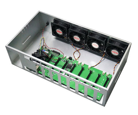 قاب فلزی معدنکاری مورد استفاده برای محافظ کارت گرافیک جدید 4 Gpu Mining برای کارت گرافیک Atx Rtx Gtx