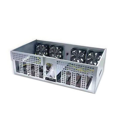 6gpu دکل معدن Frame Gpu Mining Case جدید OEM برای کارت گرافیک Atx