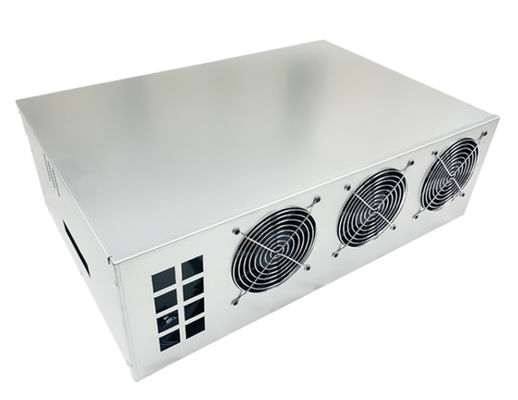 12 Gpu دکل معدن Frame Case New آسیایی معدن کار Rack Eth برای کارت گرافیک Atx Gtx