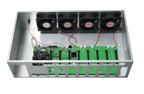 12 Gpu دکل معدن Frame Case New آسیایی معدن کار Rack Eth برای کارت گرافیک Atx Gtx
