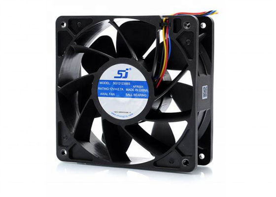 فن خنک کننده با سرعت بالا محوری ، SG121238BS 2.7A S7 S9 سرور فن خنک کننده 250 گرم