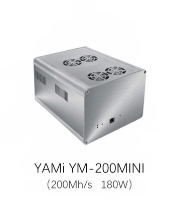 2022 کاملاً جدید YAMI Tech ETH ETC Asic Miner YM-200 MINI 200M 180W Ethash Mining